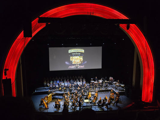 GRADINS - CINE-CONCERT LES CHORISTES