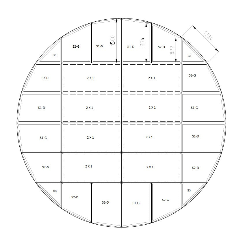 Scène ronde Ø 7 m
