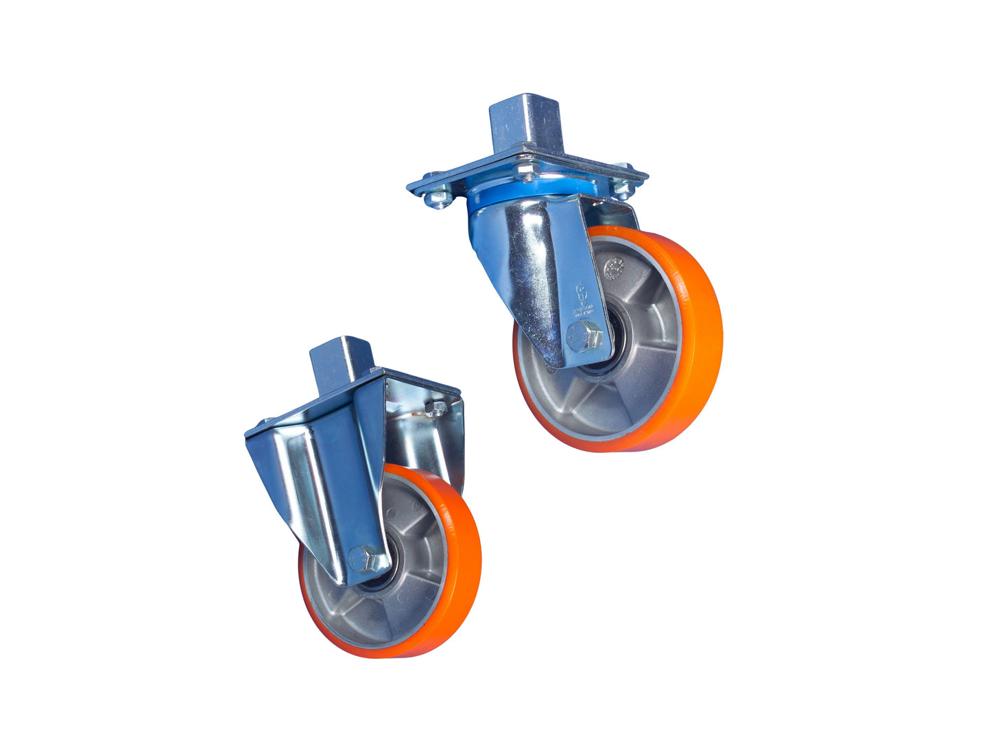 Jeu de roulettes pour praticable