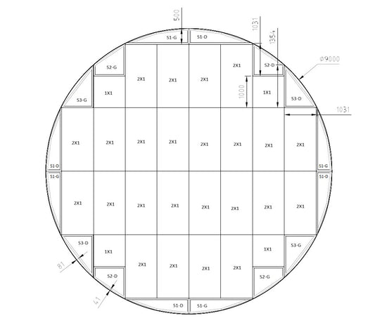 Scène ronde Ø 9 m